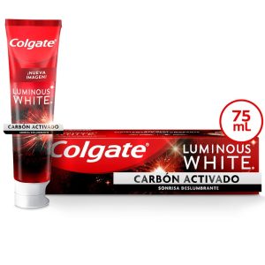 Pasta Dental Colgate Luminous White Carbón Activado 75 ml