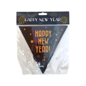 Banderín Triangulo "Happy New Year"