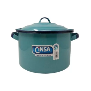 Olla recta 24 Azul turquesa Cinsa