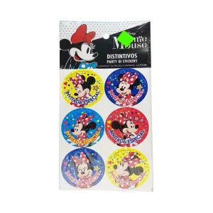 Minnie Mouse Distintivos 24 Pzas.