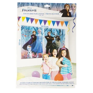 Frozen II Escenario para Fotos - 2 piezas