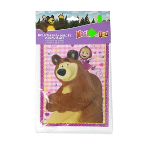 Masha y el Oso Bolsitas para Dulces 25 Pzas