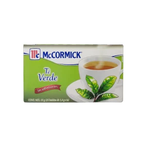 Té Verde - McCormick - 25 bolsitas