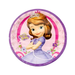Princesita Sofía Platos Pasteleros 6 Pzas