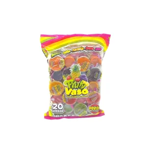 Fruty Vaso - Pavito - 20 Pzas