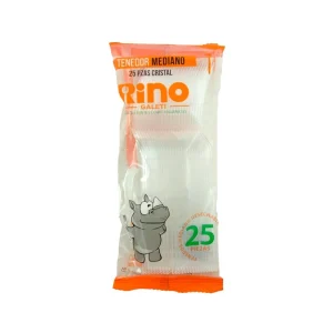 Cubiertos Medianos Cristal - Rino - 25 Piezas
