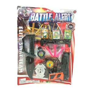 Set de policía y accesorios - 7 piezas