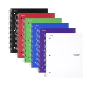 Mead Five Star Notebook Ruled 3Sub