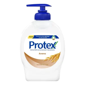 Jabón Líquido Antibacterial Protex Avena 221 ml