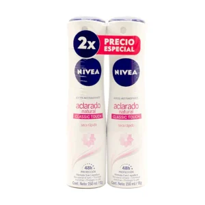 Nivea Duo Desodorante Spray Aclarado Natural
