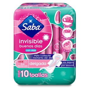 Saba Toalla Femenina Con Alas Invisible