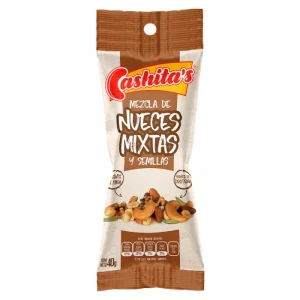 Cashitas Nueces Mixtas/Sem Tubo 40Gr