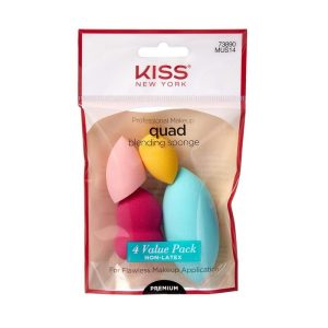 Kiss Makeup Sponge Quad