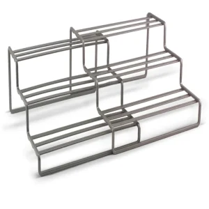 Seville Classics Iron 3 Tier Stel Shelf