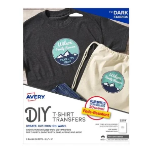 Avery  Transfer De Papel Para Tshirts Dk 1U 5S