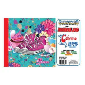 Corsario Cuaderno Dibujo Color 8.5X13 (36)