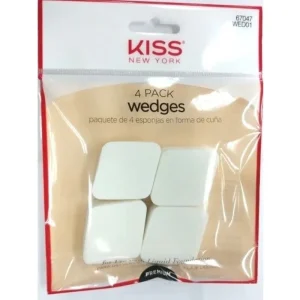 Kiss Makeup Wedges 4 Pack