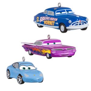 Hallmark Ornamento Mini Cars Radiator Springs Pals 3Pzas